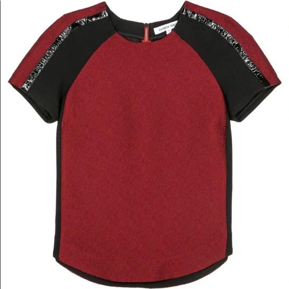 Elizabeth and James Cleo Red Top - Picture 2 of 6